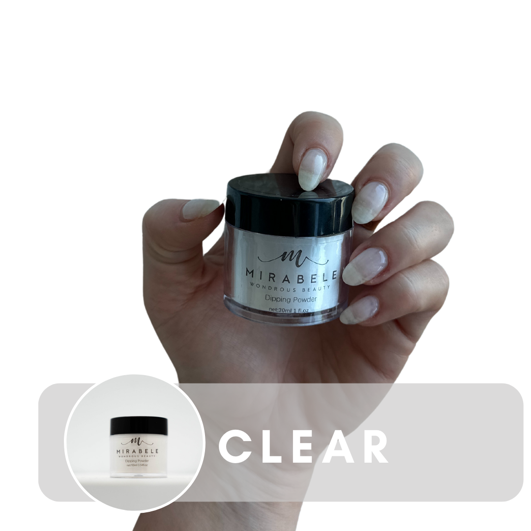 Clear Dip Powder Strengthen Your Nails Longer Lasting Manicure