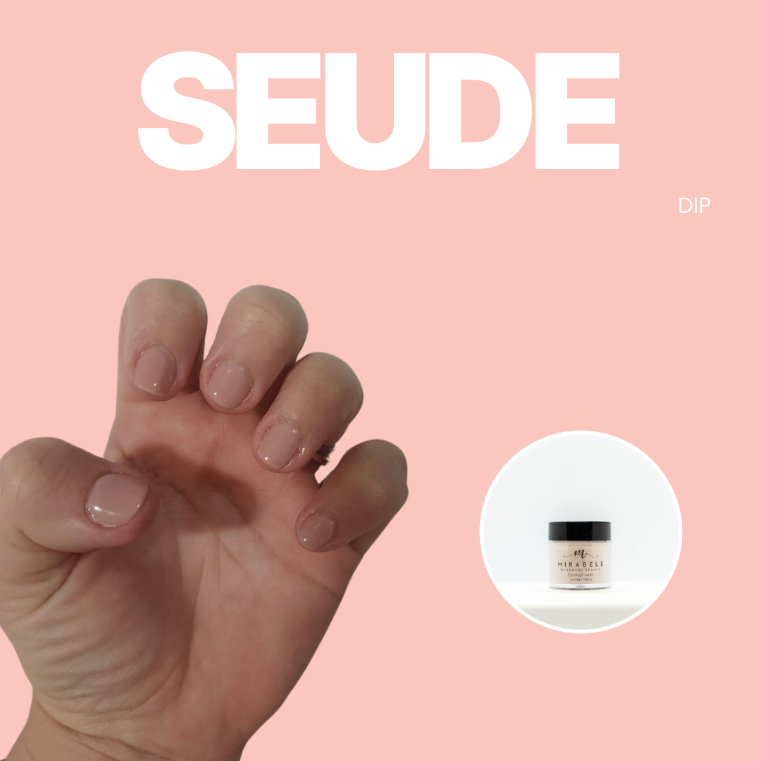 Neutral Nail Colour - Suede Dip Powder – Mirabele Beauty