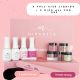 ALL YOU NEED BUNDLE -3 Full-Size Liquids + 5 Dipping Powders