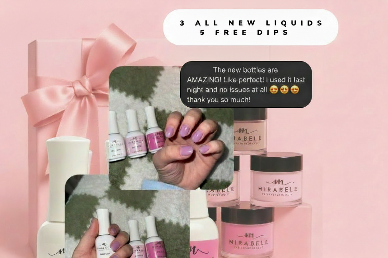 3 Full-Size Liquids + 5 Dipping Powders — $145 Value for $80