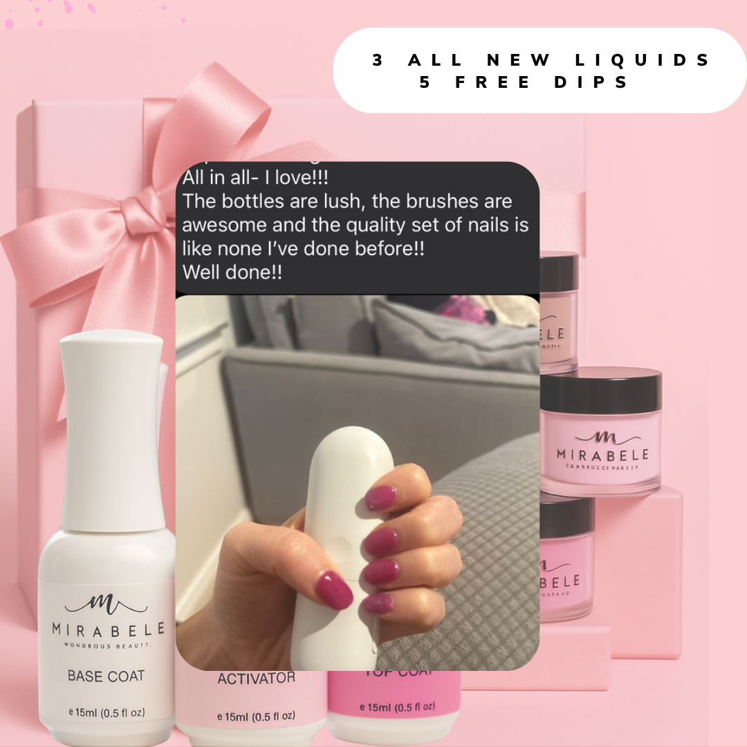 3 Full-Size Liquids + 5 Dipping Powders — $145 Value for $80